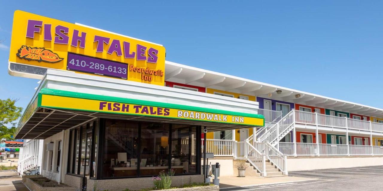 Fish Tales Boardwalk Inn & Ocean Mecca Motel Оушън Сити Екстериор снимка